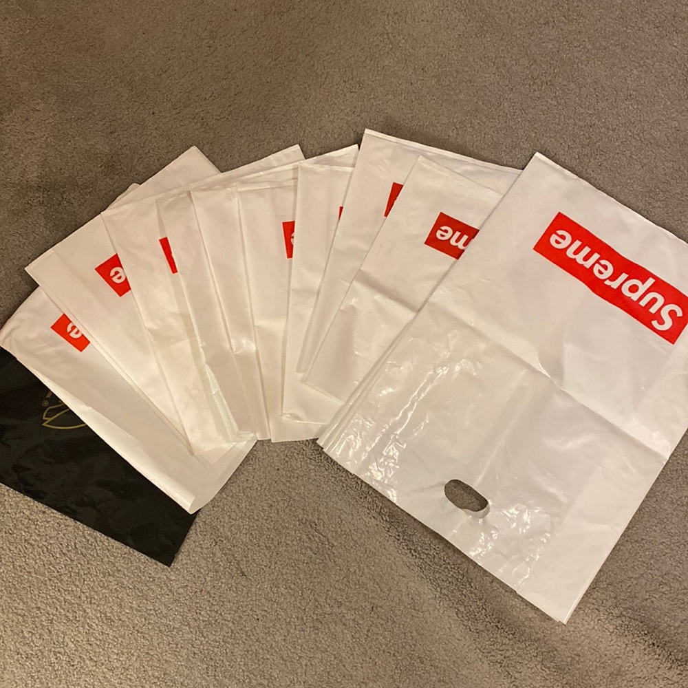 Supreme shopping bag